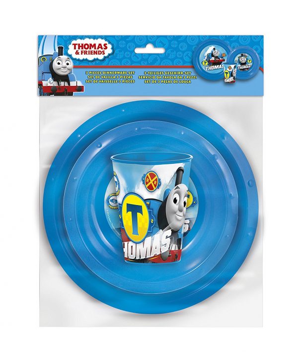thomas the tank engine plate set