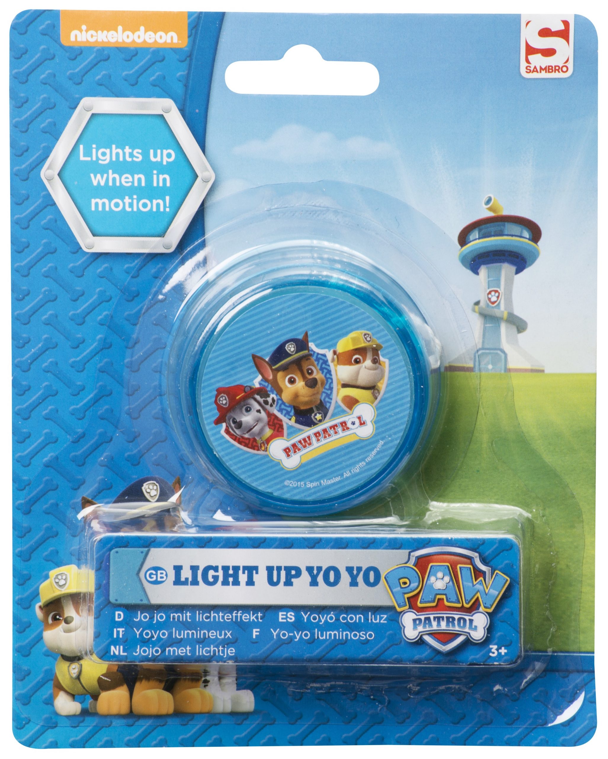 paw patrol light up teddy