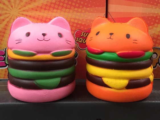 burger squishies