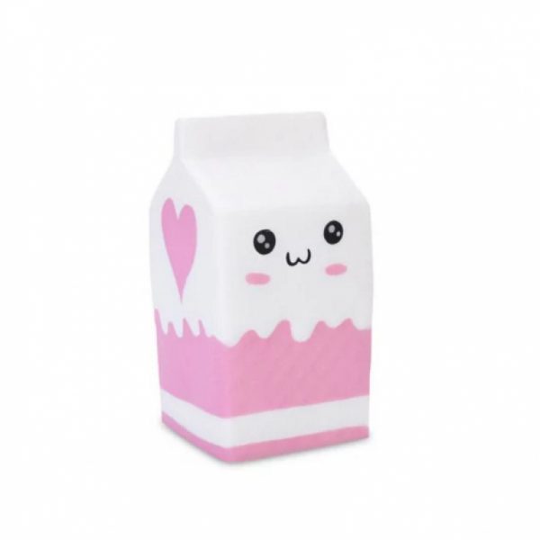 pink milk squishy