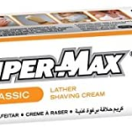 SUPER MAX 3 TRIPLE ACTION LATHER SHAVING CREAM