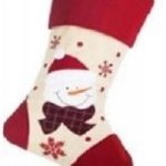 snow man stocking