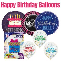 Happy Birthday Balloons