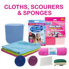 Cloths, Scourers & Sponges