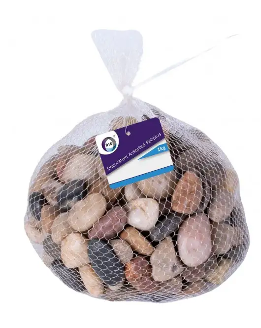 1Kg Decorative Assorted Pebbles - Bargain WholeSalers