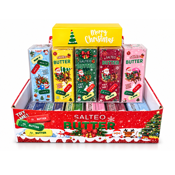 Festive Salteo Butter Christmas Display