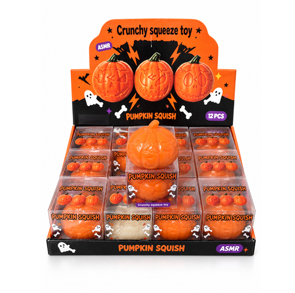 Halloween Pumpkin Squishy Display