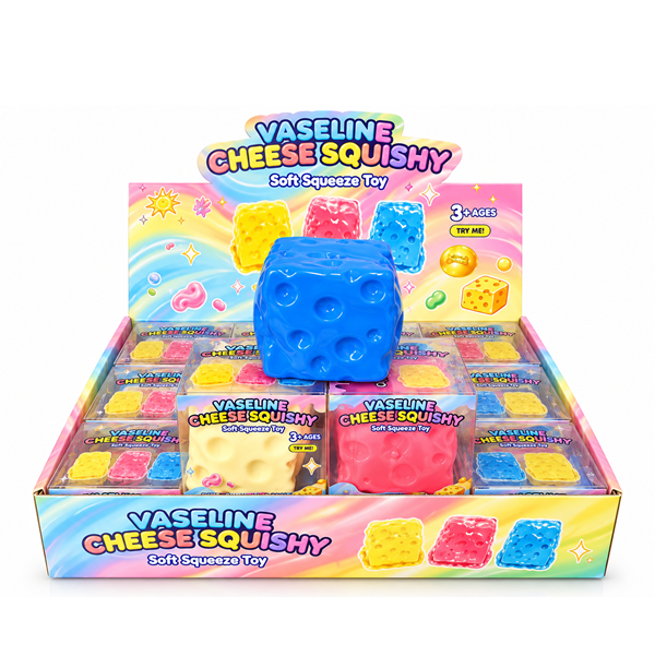 Vaseline Cheese Squishy Display